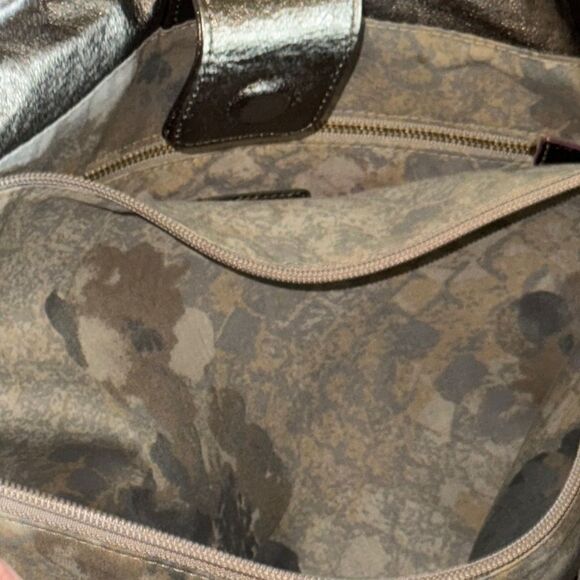 ELLIOT LUCA  Metallic Bronze Shoulder Bag - Picture 12 of 16